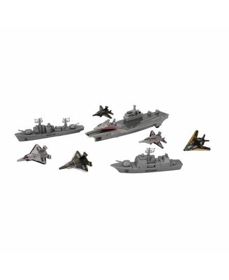 ASKER OYUN SET JET/GEMİ/UÇAK GEMİSİ 9 PARÇA