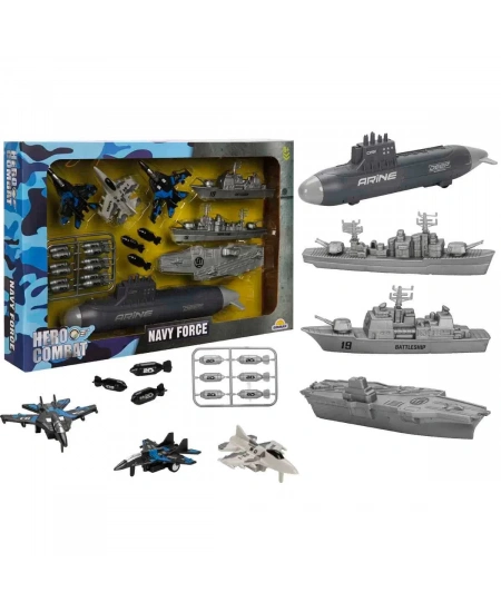 ASKER OYUN SET JET/UÇAK GEMİSİ/GEMİ/DENİZALTI