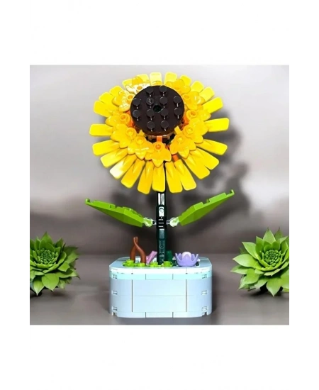 AYÇİÇEĞİ LEGO BLOK