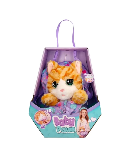 BABAY PAWS SESLİ KEDİ 20CM PELUŞ DHL