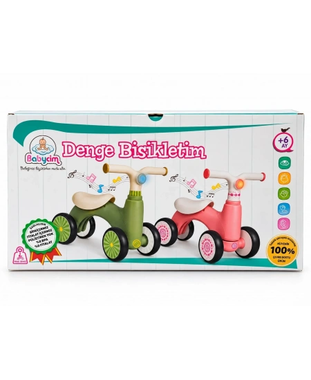 BABYCİM DENGE BİSİKLETİ YEŞİL