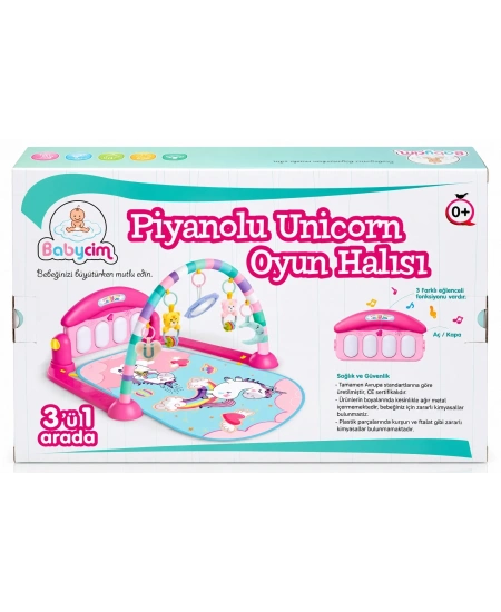 BABYCİM UNICORN PİYANOLU HALI