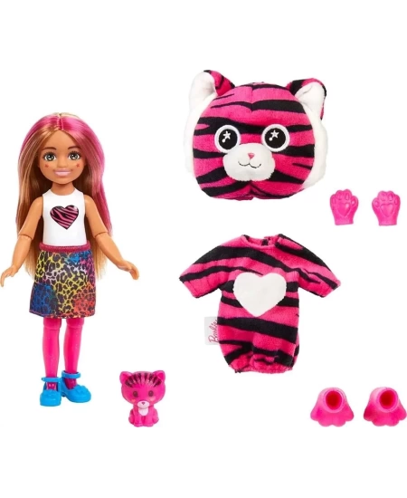 BARBIE CUTIE REVEAL BEBEKLER CHELSEA TROPİKAL ORMA