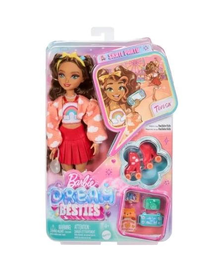 BARBIE DREAM BESTIES PATEN PARTİSİ TERASA BEBEK DH