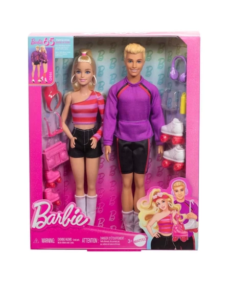 BARBIE & KEN 65. YIL 2Lİ PARTİ BEBEKLERİ DHL