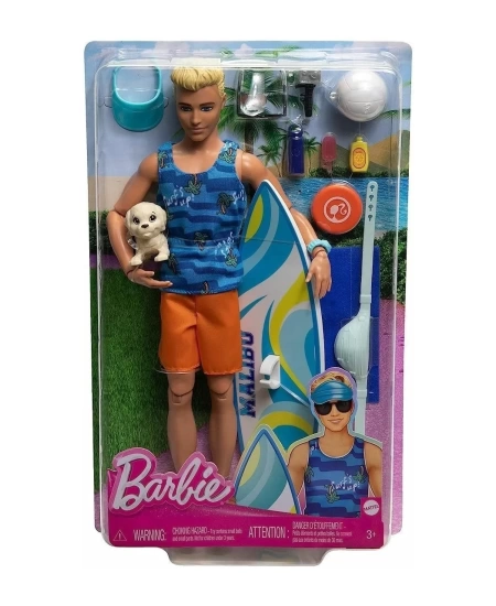 BARBIE KEN SÖRF YAPIYOR OYUN SETİ DHL