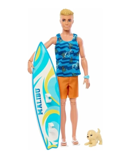 BARBIE KEN SÖRF YAPIYOR OYUN SETİ DHL