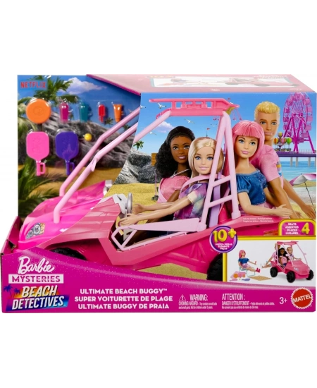 BARBIE MBD PLAJ ARABASIBEBEK ARAÇ VE AKSESUARLARI