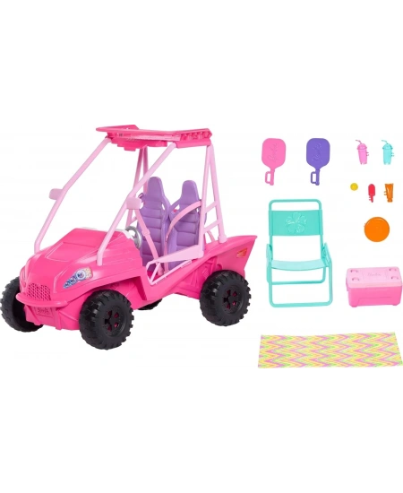 BARBIE MBD PLAJ ARABASIBEBEK ARAÇ VE AKSESUARLARI