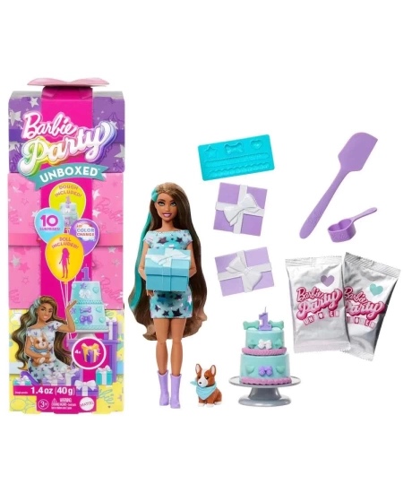 BARBIE PARTY UNBOXED KÖPEĞİMİN DOĞUM GÜNÜ DHL