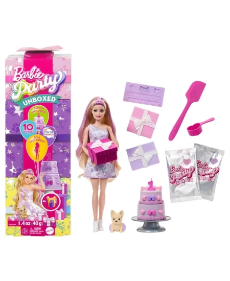 BARBIE PARTY UNBOXED KÖPEĞİMİN DOĞUM GÜNÜ DHL
