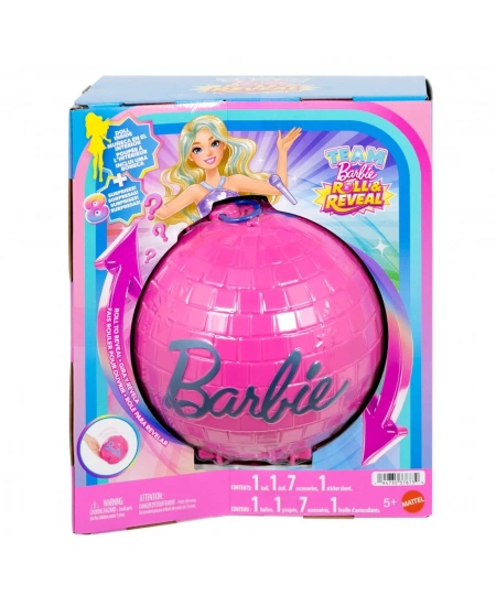 BARBIE ROLL & REVEAL POP YILDIZI BEBEK VE AKSESUAR