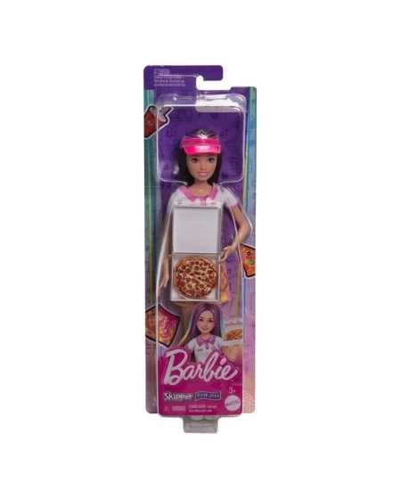 BARBIE SKIPPER PİZZA TESLİMATI YAPIYOR DHL