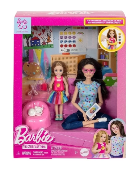 BARBIE VE CHELSEA SANAT ATOLYESİ OYUN SETİ DHL