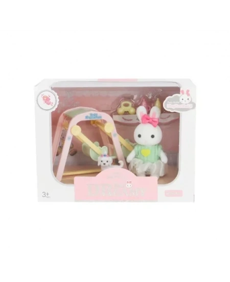 BAY DREAMY MİNİ TAVŞAN AKSESUARLI PET SALINCAK