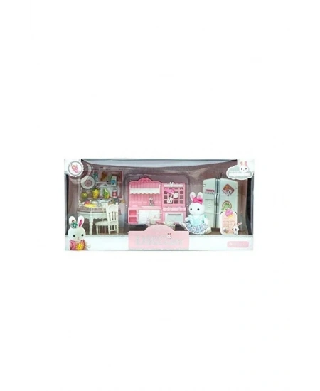 BAY DREAMY MİNİ TAVŞAN BÜYÜK MUTFAK OYUN EVİ SETİ