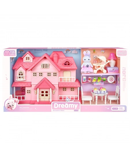 BAY DREAMY MİNİ TAVŞAN BÜYÜK VİLLA OYUN SETİ