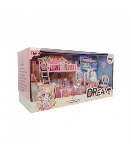 BAY DREAMY MİNİ TAVŞAN ÇİFT KİŞİLİK YATAK TAKIMI