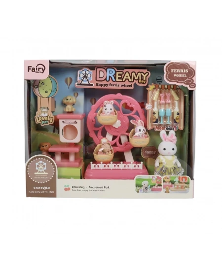 BAY DREAMY MİNİ TAVŞAN DÖNME DOLAP EĞLENCE PARKI