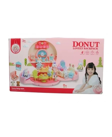 BAY DREAMY MİNİ TAVŞAN EĞLENCELİ YEMEK SETİ