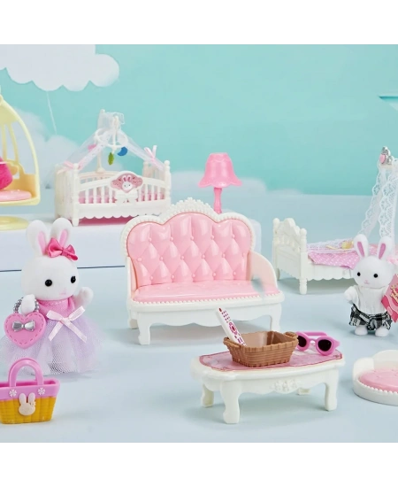 BAY DREAMY MİNİ TAVŞAN YATAK ODASI VE SALON TAKIM