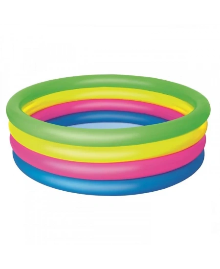 BESTWAY RENKLİ 4 HALKALI ŞİŞME HAVUZ 157x46 CM