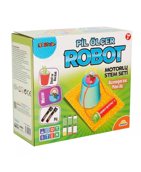 BİLİM SET PİL ÖLÇER ROBOT DENEYİ