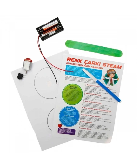 BİLİM SET RENK ÇARKI DENEYİ