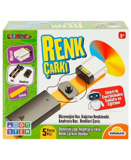 BİLİM SET RENK ÇARKI DENEYİ