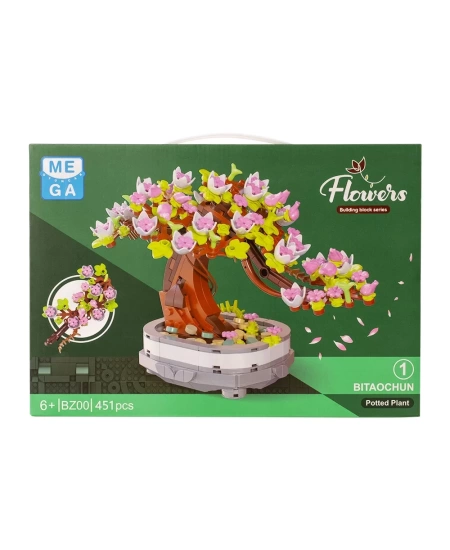 BLOK ÇİÇEK 451 PARÇA BONSAI AĞACI