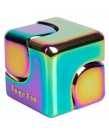 BOPSTER FIDGET CUBE SPINNER MULTICOLOURED
