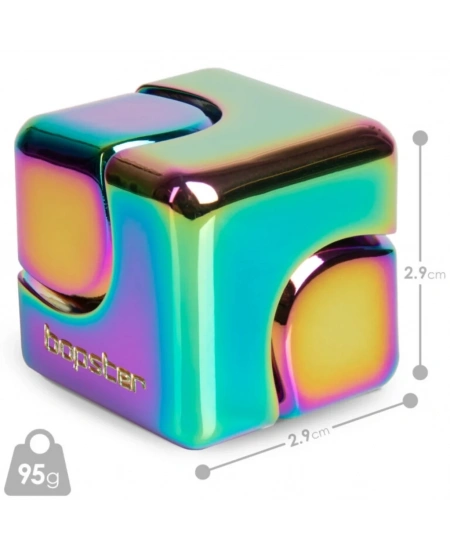 BOPSTER FIDGET CUBE SPINNER MULTICOLOURED