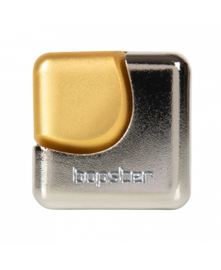 BOPSTER FIDGET CUBE SPINNER SILVER & GOLD