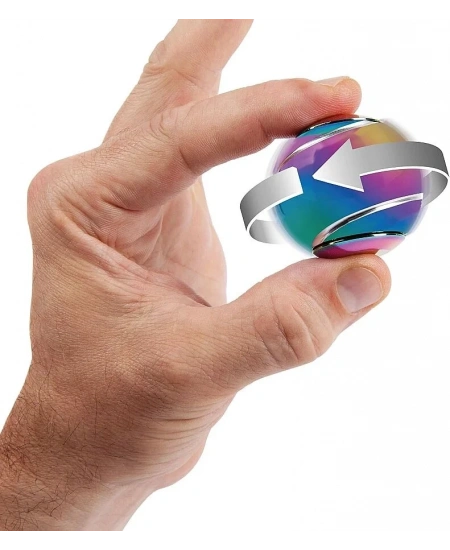 BOPSTER SPIN BALL SPINNER MULTICOLOURED METALLIC