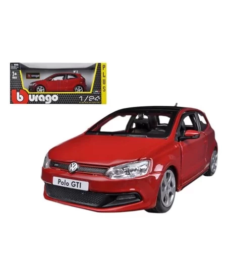 BRAGO VW POLO GTI MARK 5 KIRMIZI 1/24