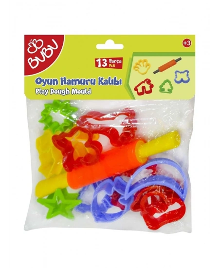 BUBU MERDANELİ OYUN HAMURU KALIBI 13 PARÇA