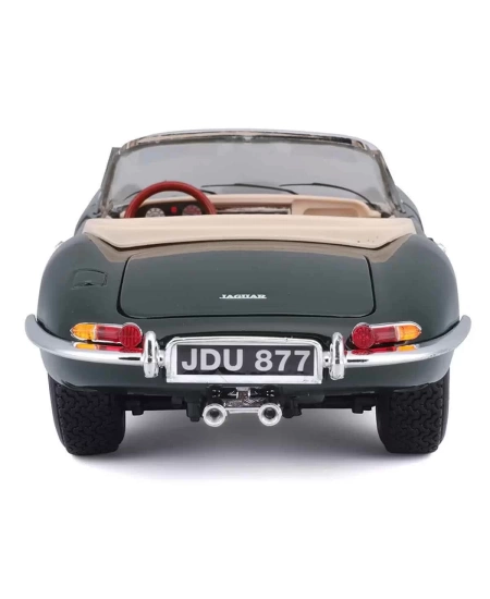 BURAGO 1/18 (B) JAGUAR E-TYPE CABRIOLET 1961