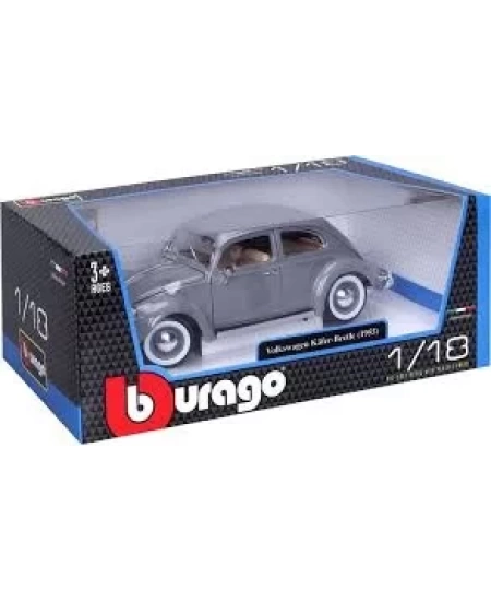 BURAGO 1/18 (B) VOLKSWAGEN KAFER BEETLE 1955