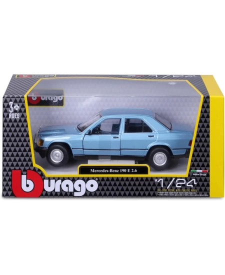 BURAGO 1/24 (A) 1987 MERCEDES-BENZ 190E