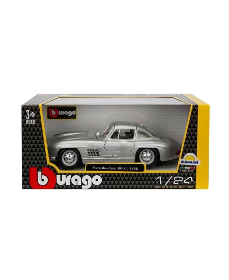 BURAGO 1:24 (B) MERCEDES BENZ 300 SL 1954 2R.