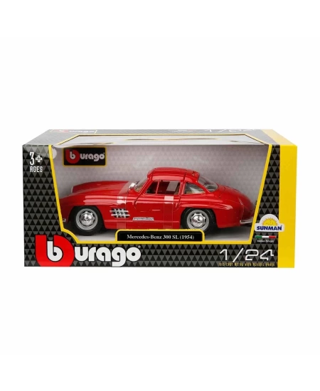 BURAGO 1:24 (B) MERCEDES BENZ 300 SL 1954 2R.