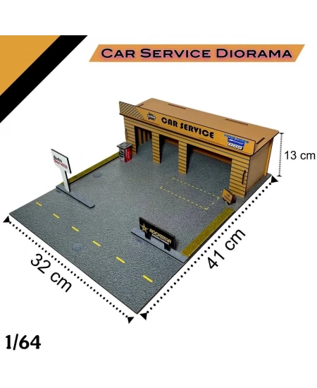 CAR SERVICE DIORAMA