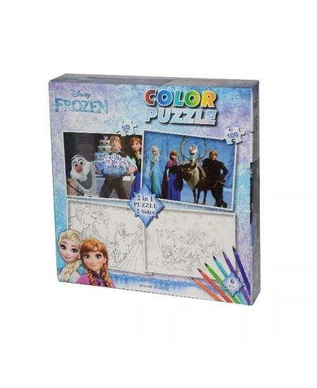 CARS/FROZEN BOYAMALI PUZZLE