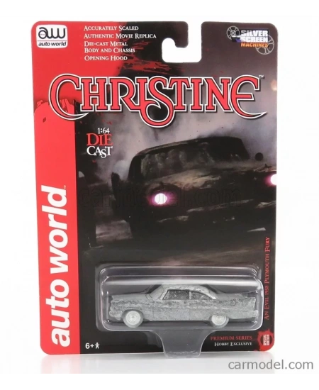 CHRİSTİNE 1958 PLYMOUTH FURY (AFTER FİRE),BLACK C