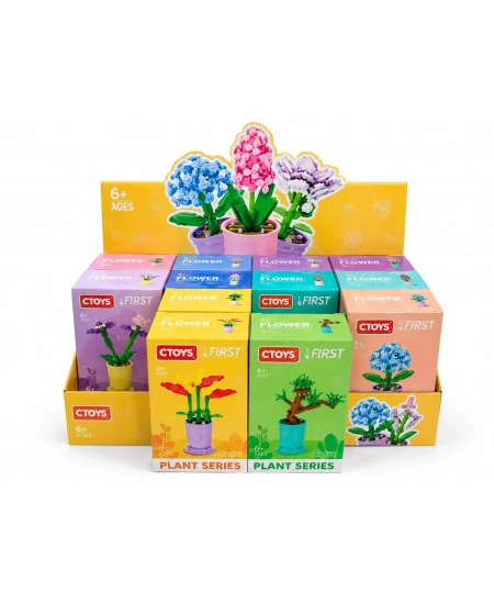 ÇİÇEK BLOKLAR 12Lİ