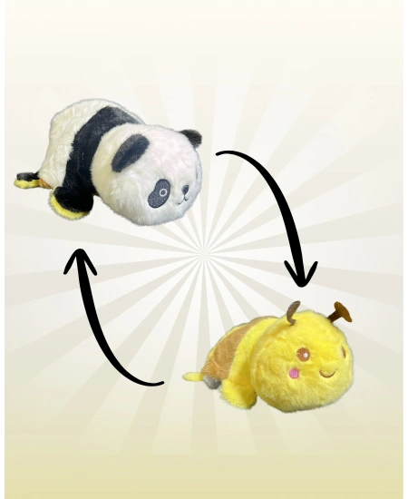 ÇİFT TARAFLI PELUŞ HAYVANLAR 27CM