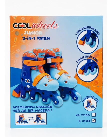 COOL WHEELS JUNIOR PATEN MAVİ 27-30/31-34
