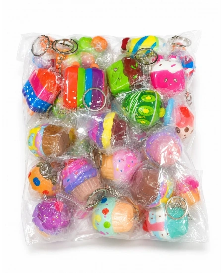 CUPCAKE ANAHTARLIK 36LI