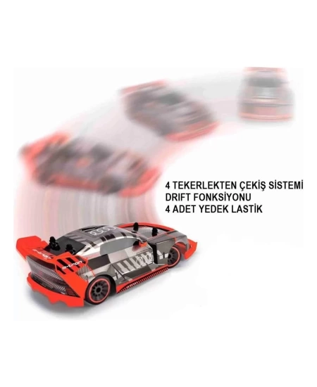 DICKIE RC AUDI S1 E-TRON QUATTRO DRIFT CAR RTR