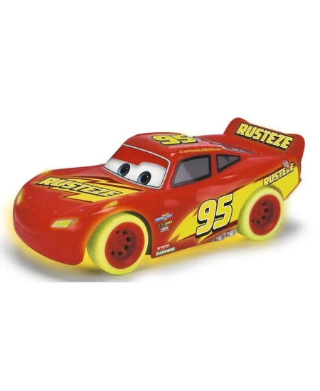DICKIE RC CARS GLOW RACERS LIGHT MCOUEEN 1:24